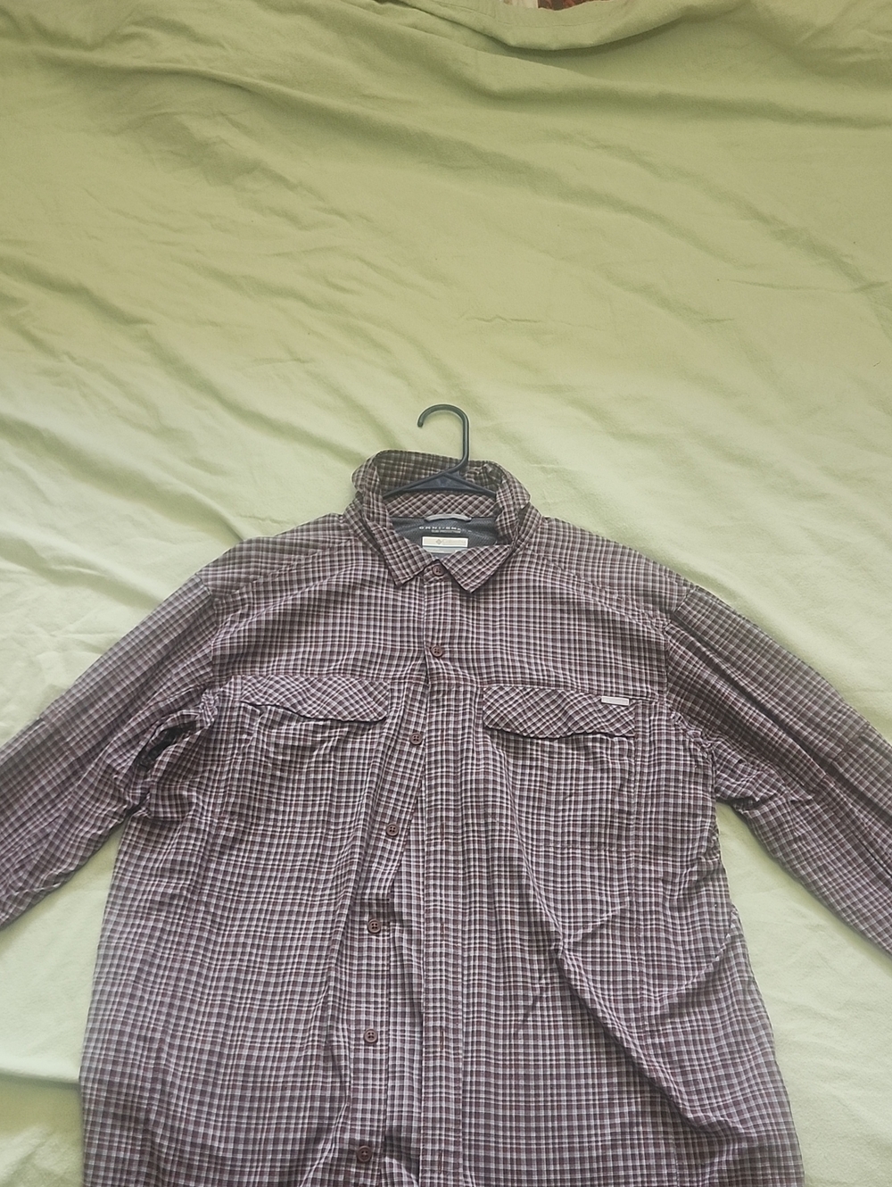 Columbia Men's Plaid Button-Down Shirt - XL